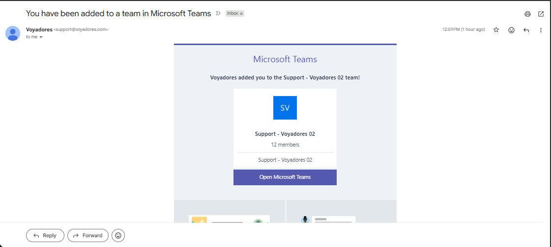 E-mail invitation
