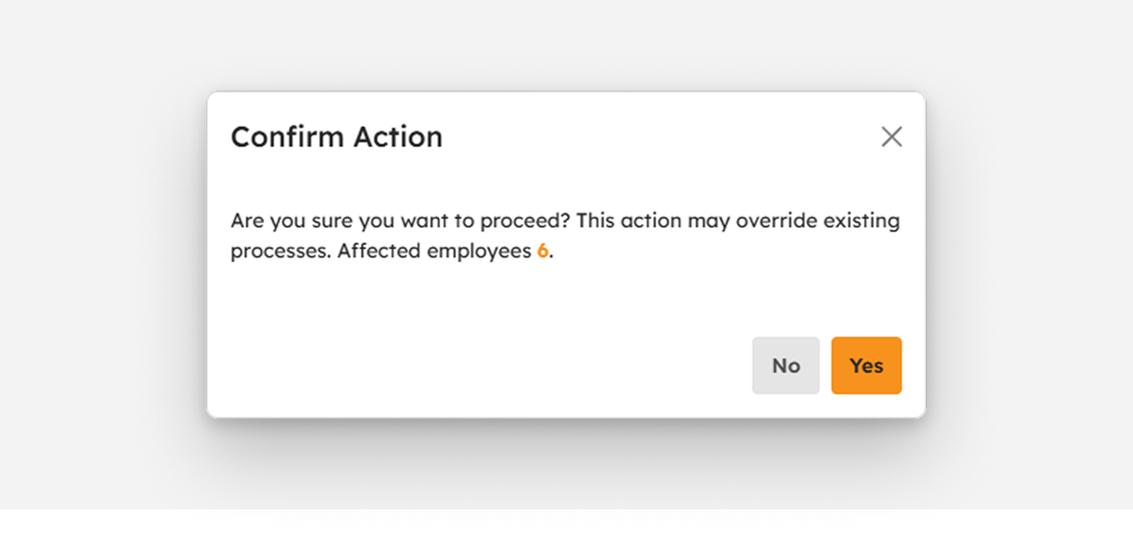 Import DTRs modal