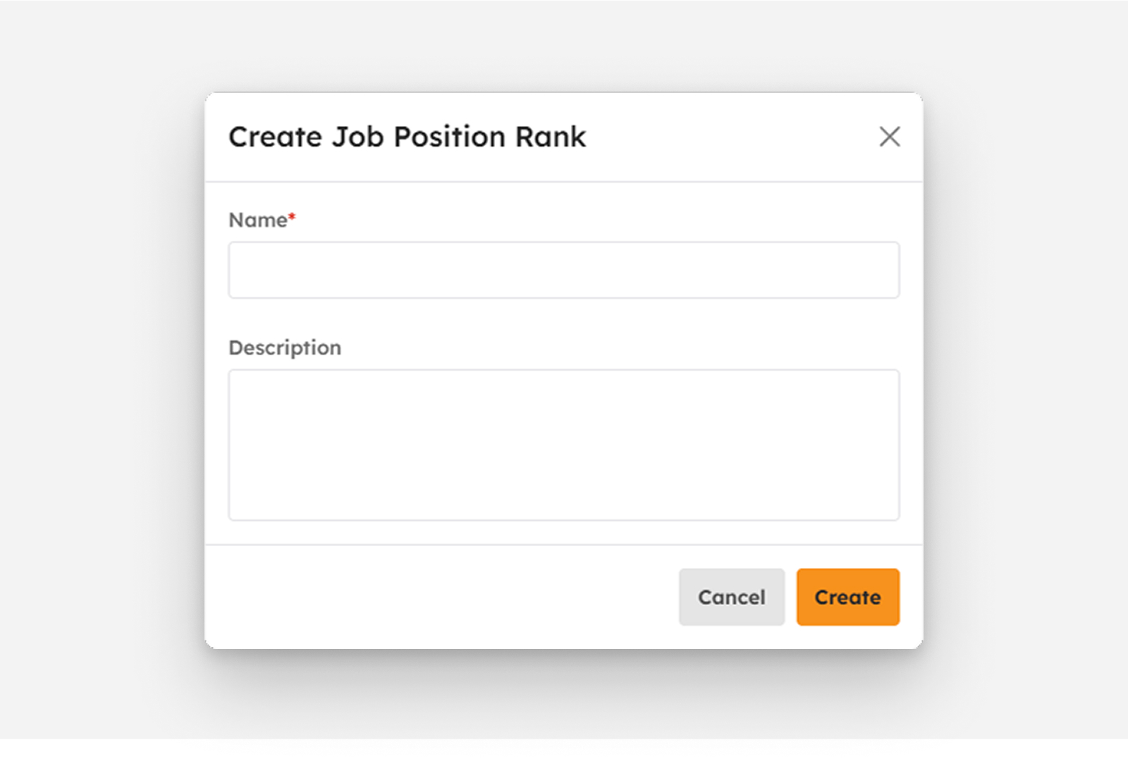 View Employee modal