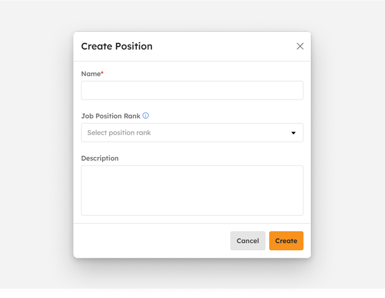 View Employee modal