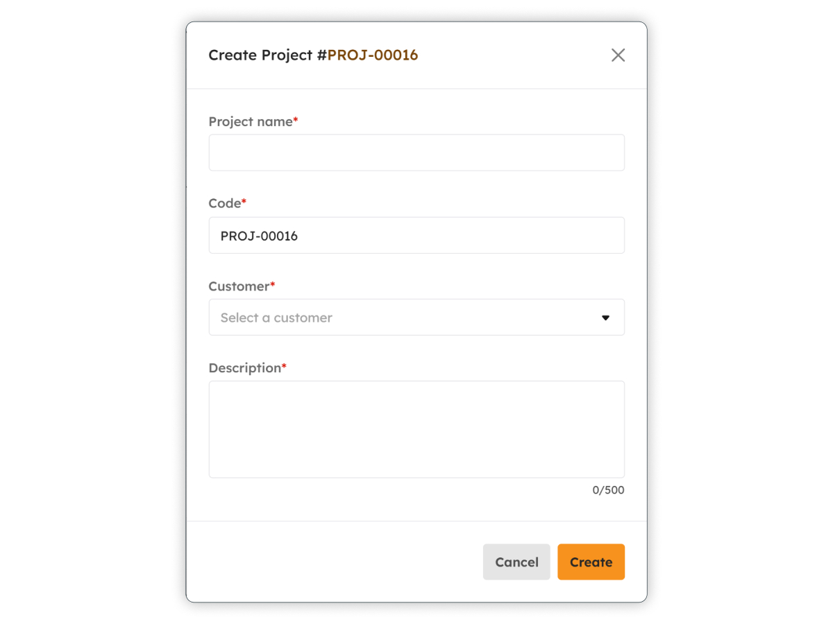 Create Project