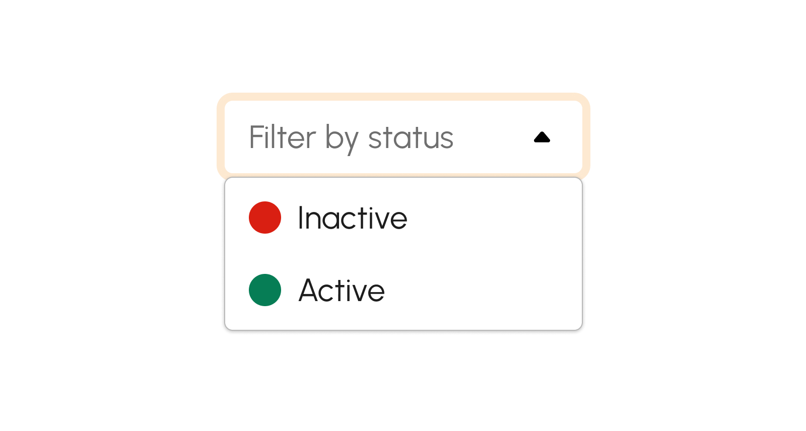 Filtering Payroll Items by Status