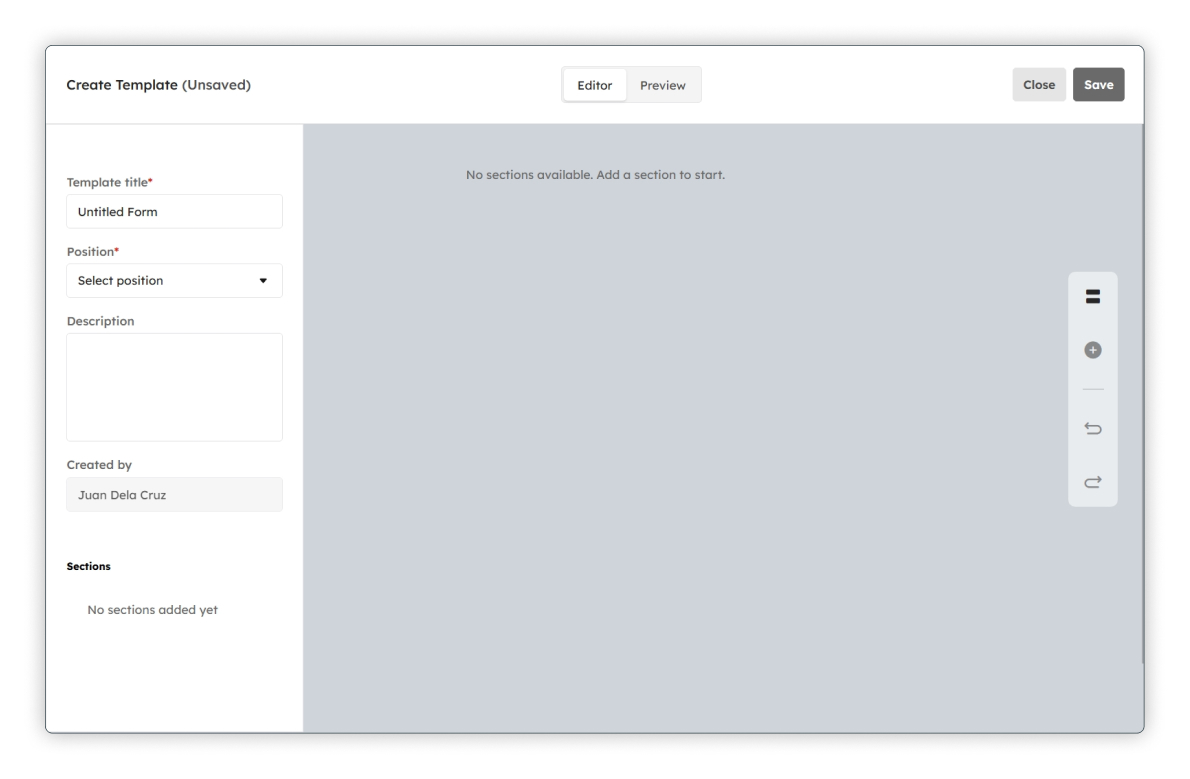 Create Templates