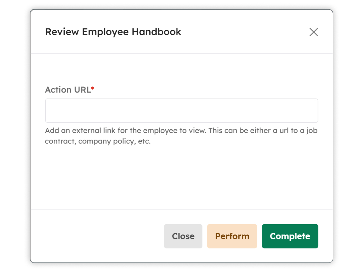 Added Optional Task modal