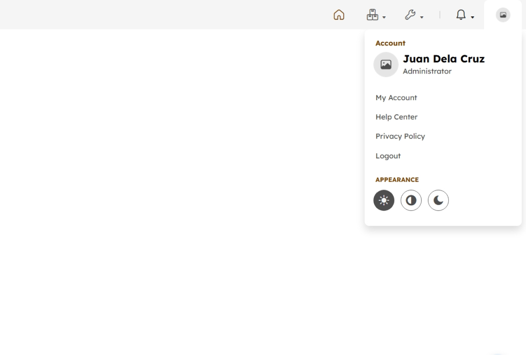 Account Navigation